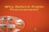 Why Reform Public Procurement? (pdf) - World Bank