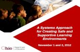 A Systems Approach for Creating Safe and Supportive