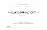 wills, trusts, and estate administration for the paralegal - Delmar