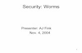 Security: Worms - Cornell University