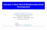 Calculus in Real-World Biopharmaceutical Development