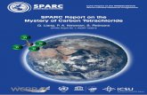 SPARC Report on the Mystery of Carbon Tetrachloride