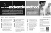 In its truest sense the McKenzie Method@