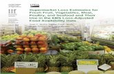 Supermarket Loss Estimates for Fresh Fruit, Vegetables, Meat, Poultry and Seafood and Their Use