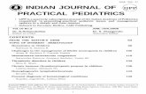 INDIAN JOURNAL OF IJPP PRACTICAL PEDIATRICS