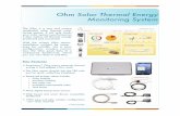 Ohm Solar Thermal Energy Monitoring System
