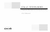 Oc© TDS400 Digital Multifunctional System User Manual
