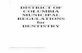 DISTRICT OF COLUMBIA MUNICIPAL REGULATIONS for