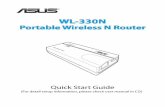 WL-330N Portable Wireless N Router