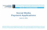 Social Media Payment Applications