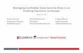 Managing Cardholder Data Security Risks in an Evolving