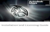 Maya 2011 Installation & Licensing Guide - Autodesk
