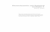 Thermodynamics and Statistical mechanics I. - Physics and