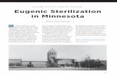 Eugenic sterilization in Minnesota : coping with a - Collections