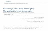 Executory Contracts in Bankruptcy: Navigating the Legal