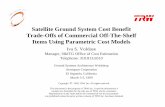 Satellite Ground System Cost Benefit Trade-Offs of