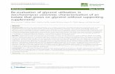 Re-evaluation of glycerol utilization in Saccharomyces cerevisiae