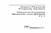 Physical Property Methods and Models 11.1