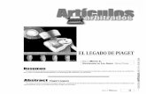 1 el legado de piaget - SABER-ULA, Universidad de Los Andes