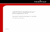 VERITAS NetBackup Encryption 5.0 System Administrator's - Zedat