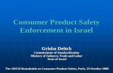 Consumer Product Safety Enforcement in Israel