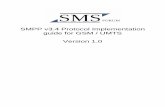 SMPP v3.4 Protocol Implementation guide for GSM - OpenSmpp