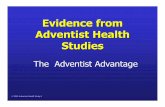 Evidence from Adventist Health Studies - Home (Community