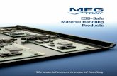 ESD-Safe Material Handling Products - Molded Fiber Glass Tray