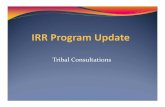 Tribal Consultations - Federal Highway Administration