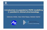 Presentation - Introduction to population pharmacokinetic-pharmacodynamic modelling in