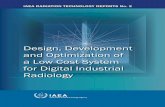 Design, Development and Optimization of a Low Cost System for Digital Industrial Radiology