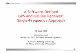 A Software-Defined GPS and Galileo Receiver: Single-Frequency Approach