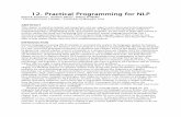 12. Practical Programming for NLP - UMdrive - University of Memphis
