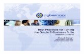 Best Practices for Tuning the Oracle E-Business Suite - appsperf