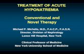 Michael Michelis, MD â€“ Treatment of Acute Hyponatremia