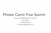 Monte Carlo Tree Search - Stanford University