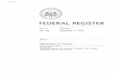 77 FR 57451 - Regulations Regarding the Application of