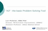 â€œA3â€ - the basic Problem Solving Tool