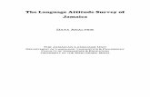 The Language Attitude Survey of Jamaica - Linguistics