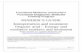 INSIDER’S GUIDE Interpretation and treatment: Organic acid ...