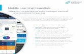 Mobile Learning Essentials - Lightspeed Systems: Together