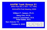 AAPM Task Group 51 - MD Anderson
