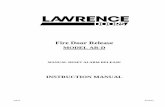 Fire Door Release - Lawrence Roll-Up Doors
