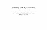 ARM® IAR Assembler - IAR Systems - World leading provider