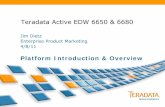 Teradata Active EDW 6650 & 6680