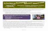 Exemplary Outdoor Classroom Contest - Southern Early Childhood