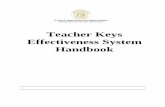 Teacher Keys Effectiveness System Handbook - National Council on