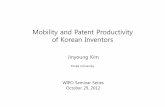 Mobility and Patent Productivity of Korean Inventors - WIPO