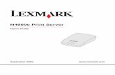 N4000e Print Server - Lexmark