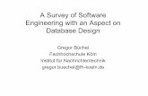 A Survey of Software Engineering with an Aspect on Database Design